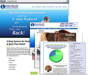 Decompression Website + All 3 Mini Websites